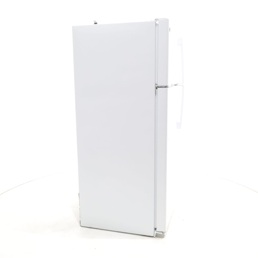 Pictures of White GE 17.5 cu. ft. Top Freezer Refrigerator with Upfront Temperature Controls - Certified Refurbished - Neu Appliance Outlet - Discount Appliance Outlet in Austin, Tx