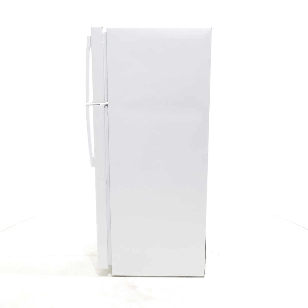 Pictures of White GE 17.5 cu. ft. Top Freezer Refrigerator with Upfront Temperature Controls - Certified Refurbished - Neu Appliance Outlet - Discount Appliance Outlet in Austin, Tx