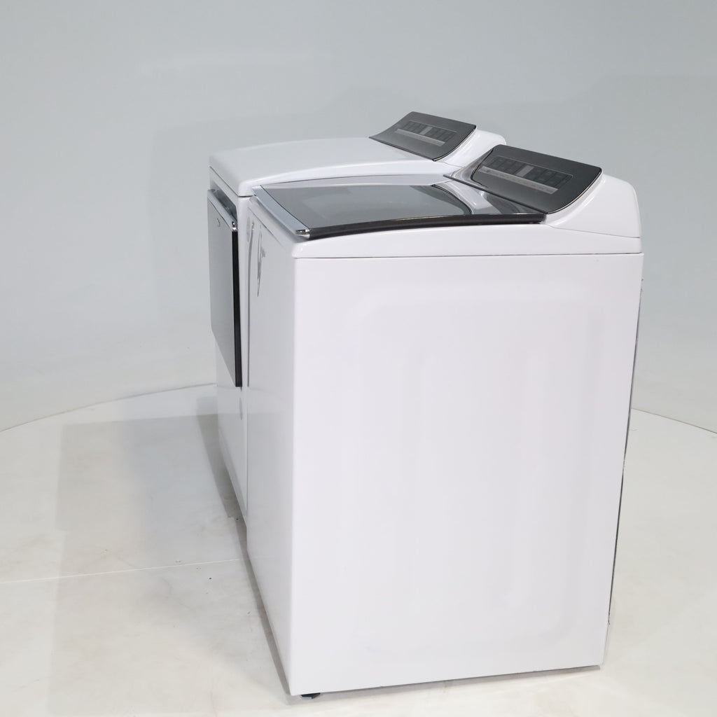 Pictures of ENERGY STAR Whirlpool 5.2 - 5.3 cu. ft. Smart Top Load Washing Machine with 2 in 1 Removable Agitator and 7.4 cu. ft. Electric Dryer with Hamper Door - Certified Refurbished - Neu Appliance Outlet - Discount Appliance Outlet in Austin, Tx