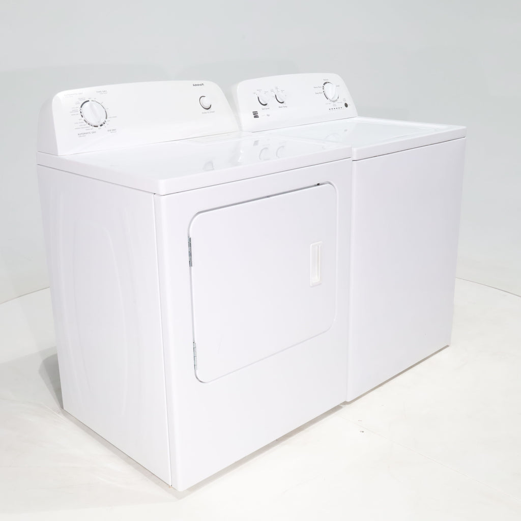 Pictures of HE Kenmore 3.5 cu ft. Top Load Washer with Dual-Action Agitator and 6.5 cu. ft. Electric Dryer with Automatic Dry Cycles - C - Neu Appliance Outlet - Discount Appliance Outlet in Austin, Tx