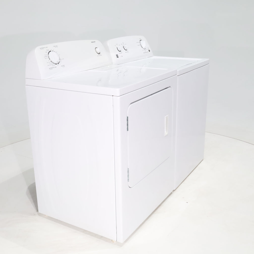 Pictures of HE Kenmore 3.5 cu ft. Top Load Washer with Dual-Action Agitator and 6.5 cu. ft. Electric Dryer with Automatic Dry Cycles - C - Neu Appliance Outlet - Discount Appliance Outlet in Austin, Tx