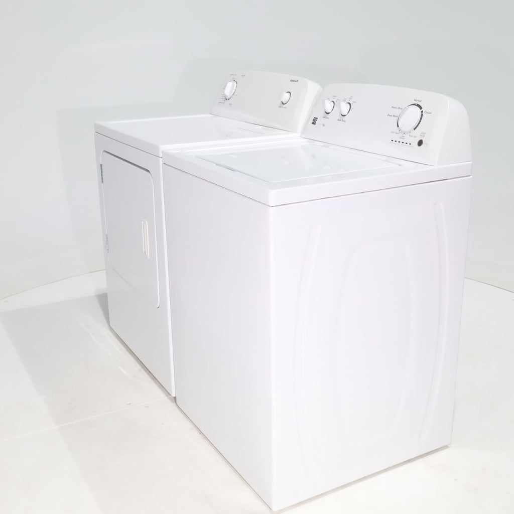 Pictures of HE Kenmore 3.5 cu ft. Top Load Washer with Dual-Action Agitator and 6.5 cu. ft. Electric Dryer with Automatic Dry Cycles - C - Neu Appliance Outlet - Discount Appliance Outlet in Austin, Tx