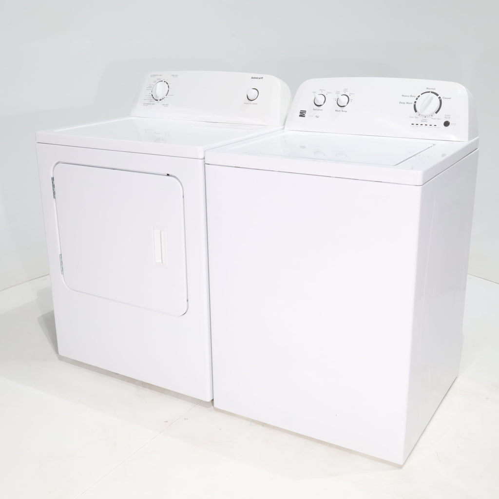 Pictures of HE Kenmore 3.5 cu ft. Top Load Washer with Dual-Action Agitator and 6.5 cu. ft. Electric Dryer with Automatic Dry Cycles - C - Neu Appliance Outlet - Discount Appliance Outlet in Austin, Tx