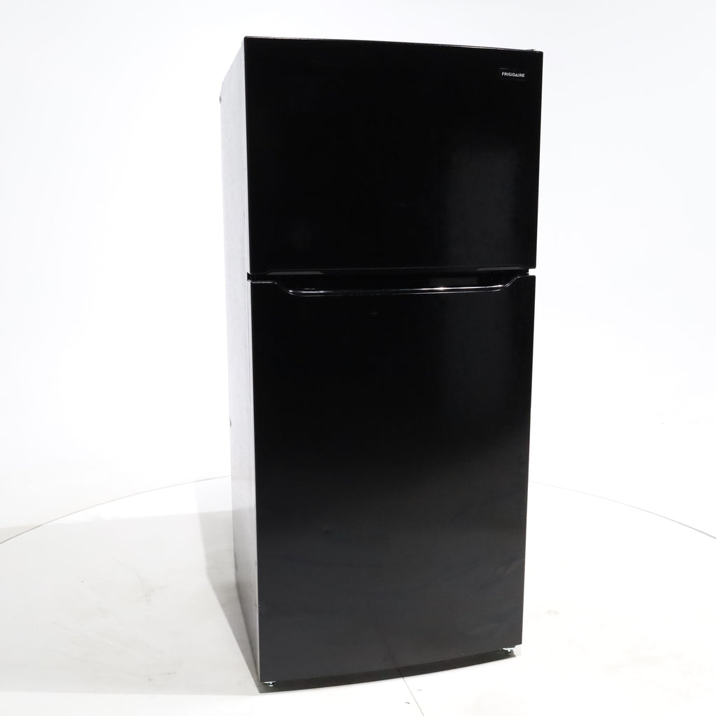 Pictures of Black Frigidaire 18.3 cu. ft. Top Freezer Refrigerator with Garage-Ready Design - Scratch & Dent - Moderate - Neu Appliance Outlet - Discount Appliance Outlet in Austin, Tx