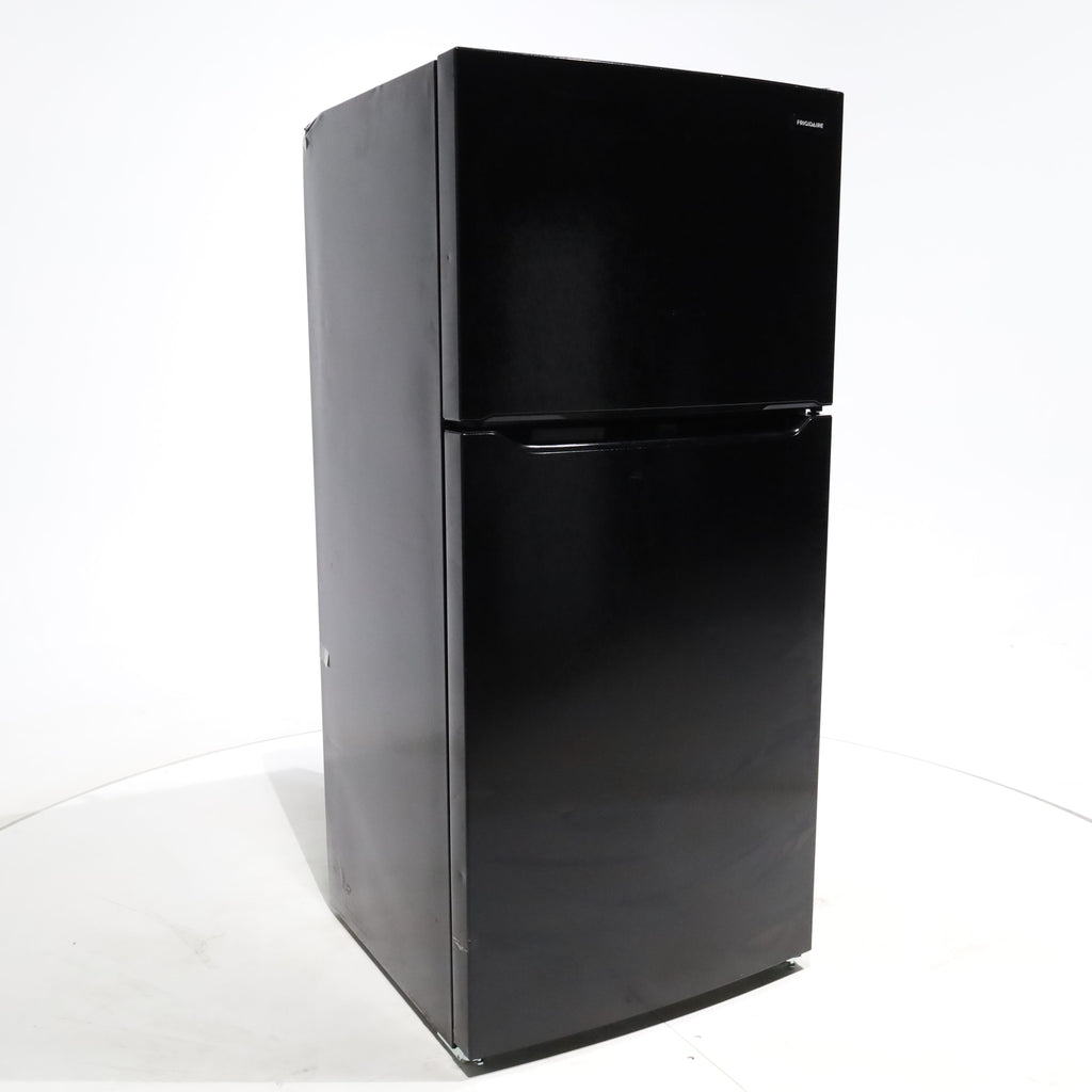 Pictures of Black Frigidaire 18.3 cu. ft. Top Freezer Refrigerator with Garage-Ready Design - Scratch & Dent - Moderate - Neu Appliance Outlet - Discount Appliance Outlet in Austin, Tx