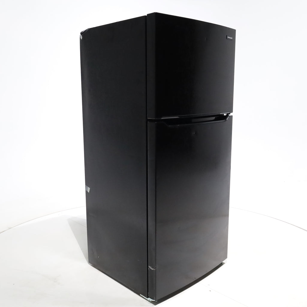 Pictures of Black Frigidaire 18.3 cu. ft. Top Freezer Refrigerator with Garage-Ready Design - Scratch & Dent - Moderate - Neu Appliance Outlet - Discount Appliance Outlet in Austin, Tx