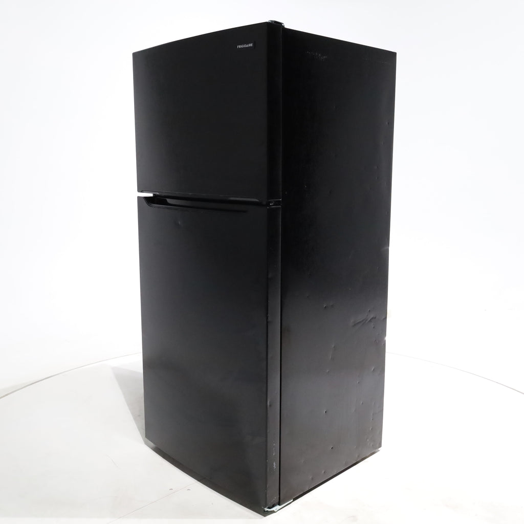 Pictures of Black Frigidaire 18.3 cu. ft. Top Freezer Refrigerator with Garage-Ready Design - Scratch & Dent - Moderate - Neu Appliance Outlet - Discount Appliance Outlet in Austin, Tx