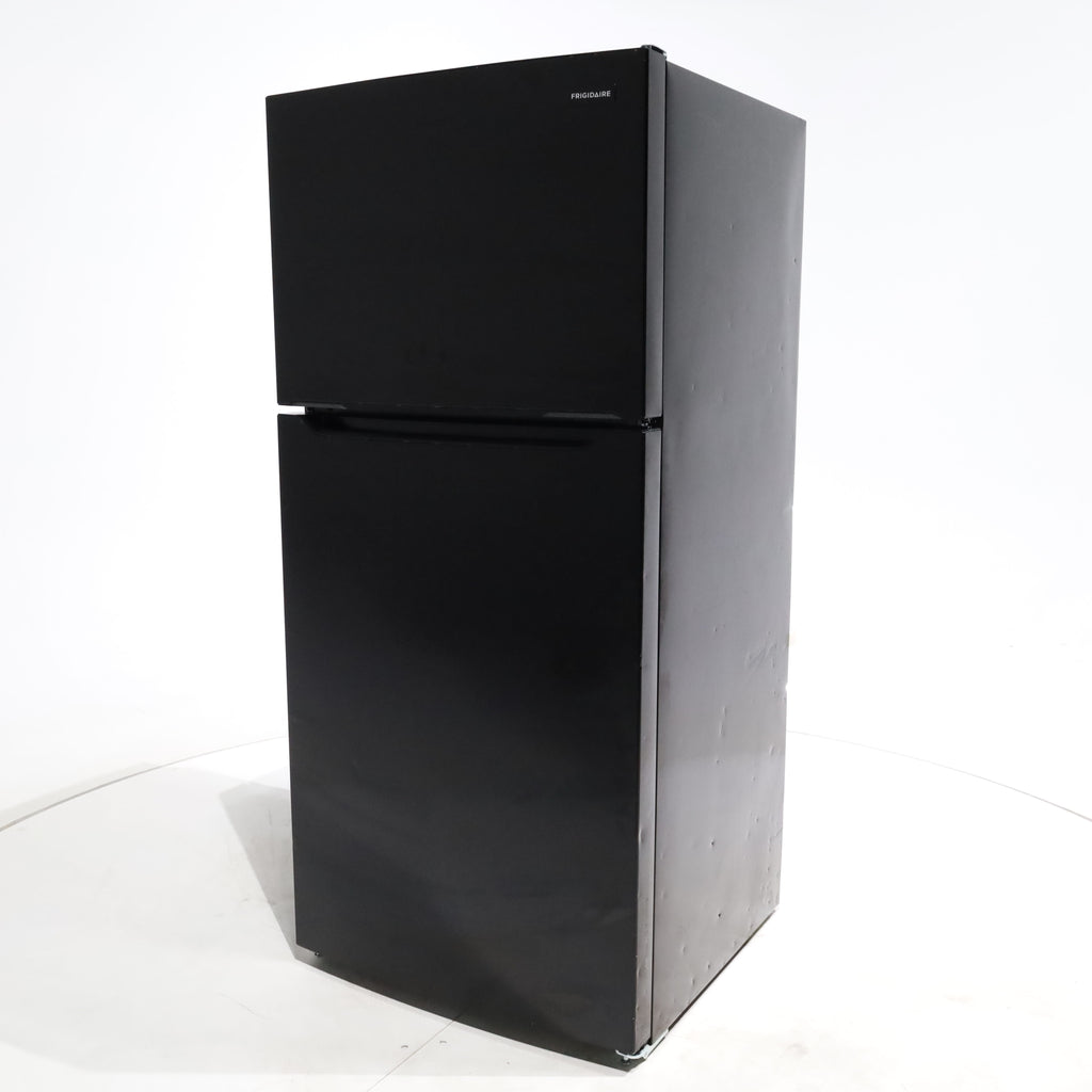 Pictures of Black Frigidaire 18.3 cu. ft. Top Freezer Refrigerator with Garage-Ready Design - Scratch & Dent - Moderate - Neu Appliance Outlet - Discount Appliance Outlet in Austin, Tx