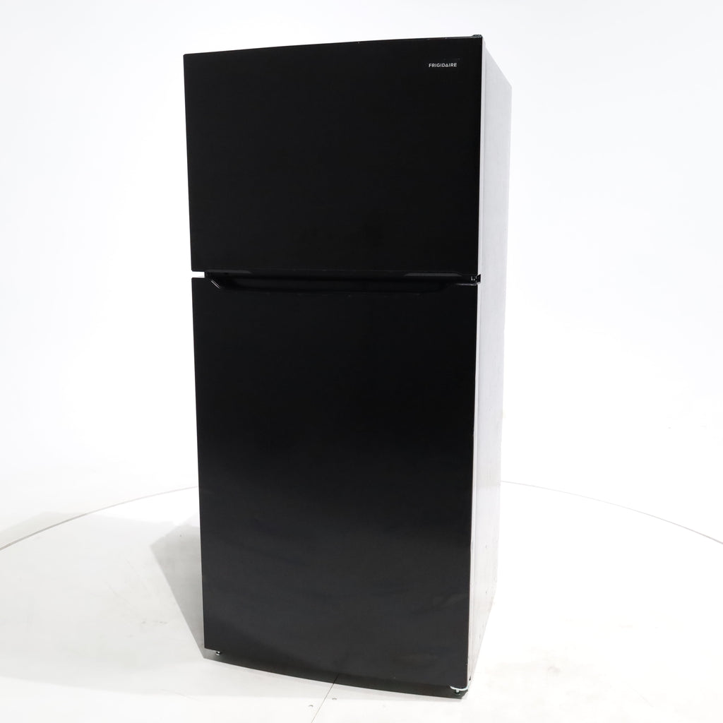 Pictures of Black Frigidaire 18.3 cu. ft. Top Freezer Refrigerator with Garage-Ready Design - Scratch & Dent - Moderate - Neu Appliance Outlet - Discount Appliance Outlet in Austin, Tx