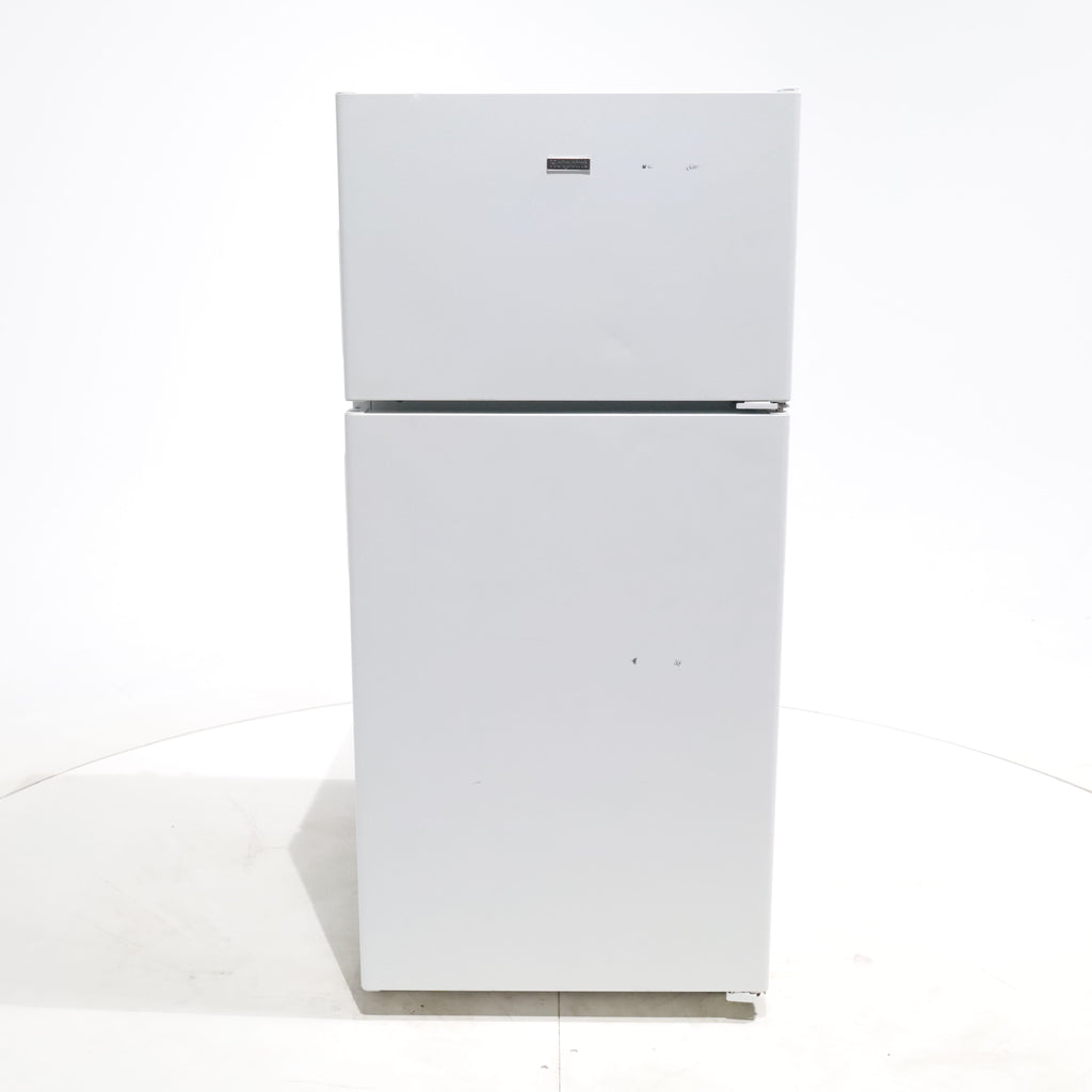 Pictures of White Hotpoint 14.6 cu. ft. Top Freezer Refrigerator with Reversible Door - Certified Refurbished - Neu Appliance Outlet - Discount Appliance Outlet in Austin, Tx