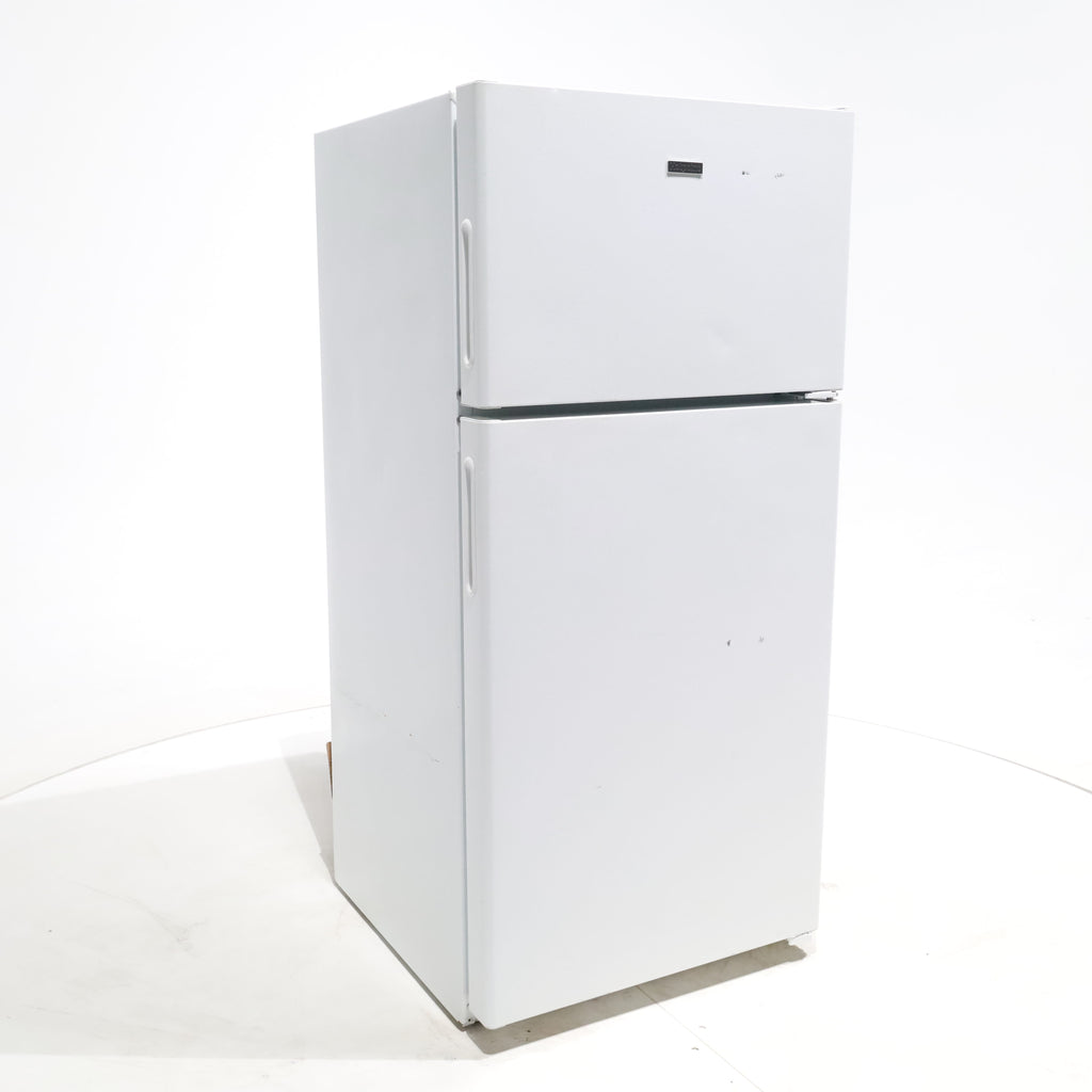 Pictures of White Hotpoint 14.6 cu. ft. Top Freezer Refrigerator with Reversible Door - Certified Refurbished - Neu Appliance Outlet - Discount Appliance Outlet in Austin, Tx