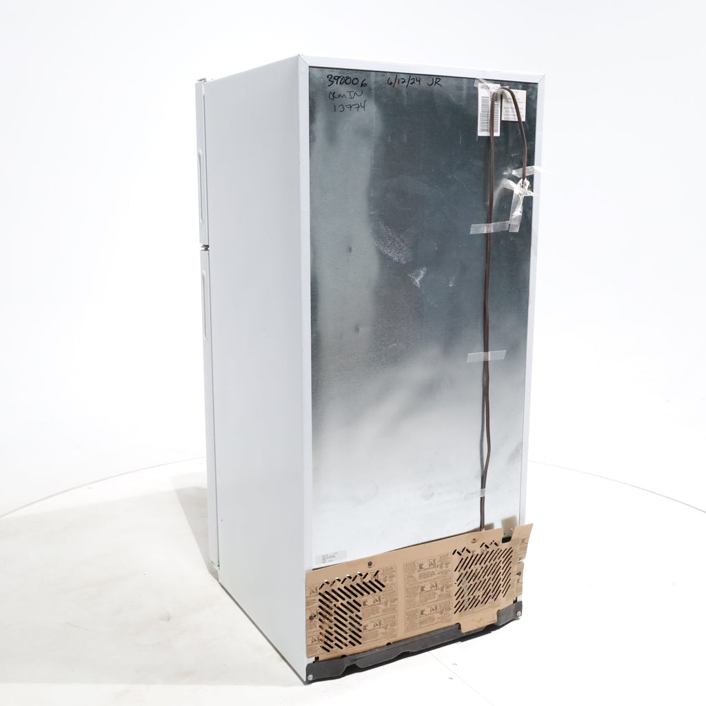 Pictures of White Hotpoint 14.6 cu. ft. Top Freezer Refrigerator with Reversible Door - Certified Refurbished - Neu Appliance Outlet - Discount Appliance Outlet in Austin, Tx