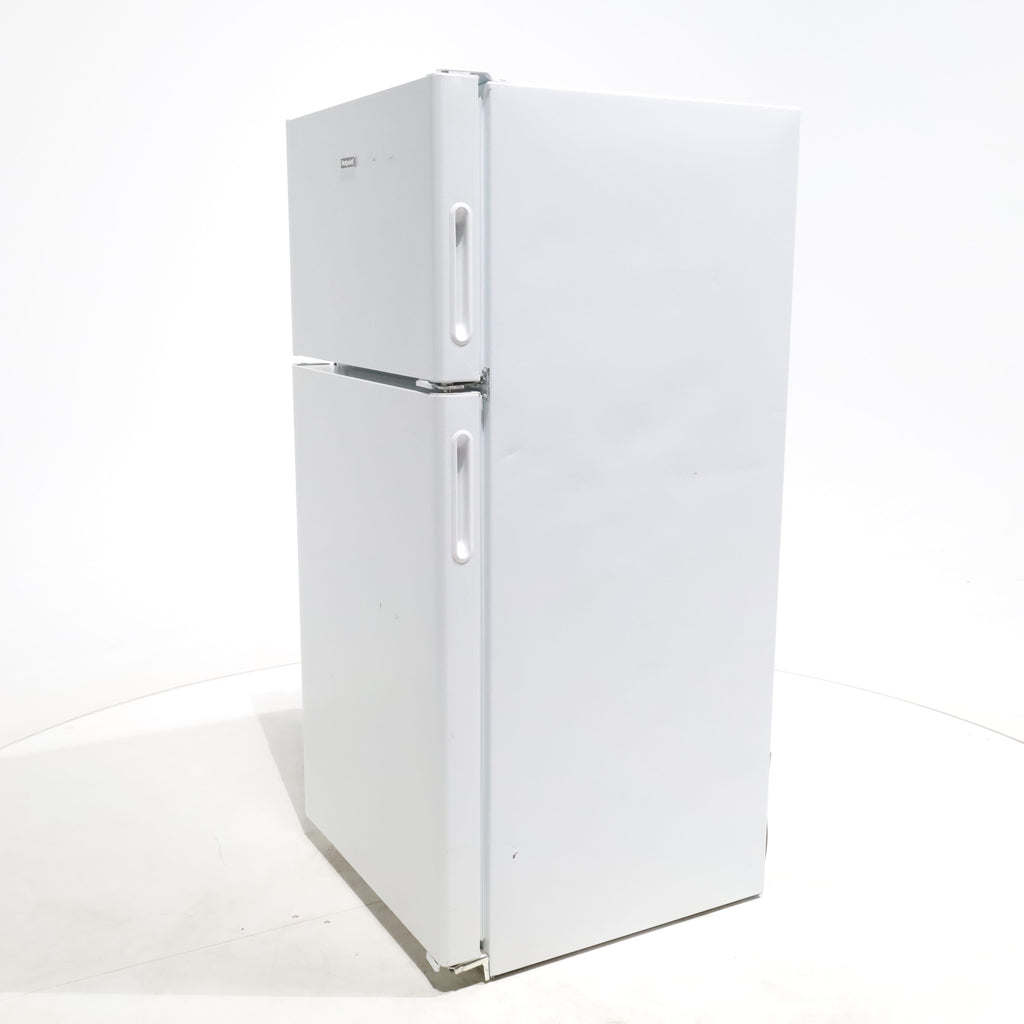 Pictures of White Hotpoint 14.6 cu. ft. Top Freezer Refrigerator with Reversible Door - Certified Refurbished - Neu Appliance Outlet - Discount Appliance Outlet in Austin, Tx