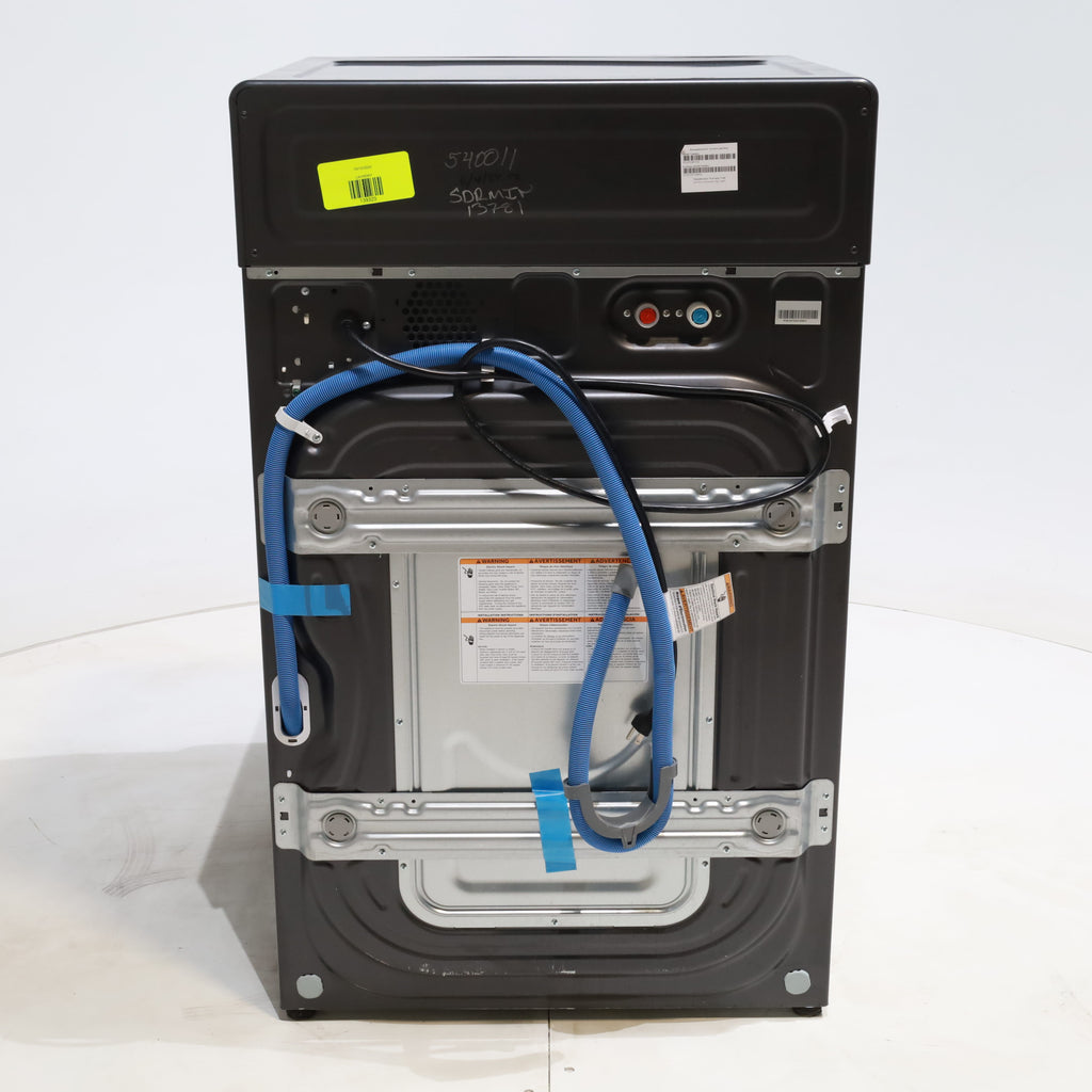 Pictures of Carbon Graphite ENERGY STAR  GE Profile 4.5 cu. ft. Capacity Front Load Combo Washing Machine and Electric Dryer with Ventless Heat Pump Technology - Scratch & Dent - Minor - Neu Appliance Outlet - Discount Appliance Outlet in Austin, Tx