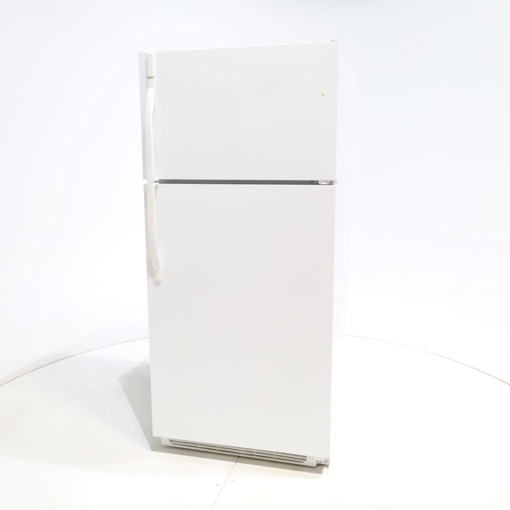 Pictures of White Kenmore 13.9 cu. ft. Top Freezer Refrigerator with Reversible Hinges - Certified Refurbished - Neu Appliance Outlet - Discount Appliance Outlet in Austin, Tx