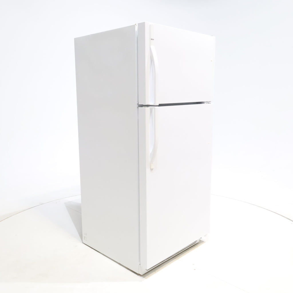 Pictures of White Kenmore 13.9 cu. ft. Top Freezer Refrigerator with Reversible Hinges - Certified Refurbished - Neu Appliance Outlet - Discount Appliance Outlet in Austin, Tx