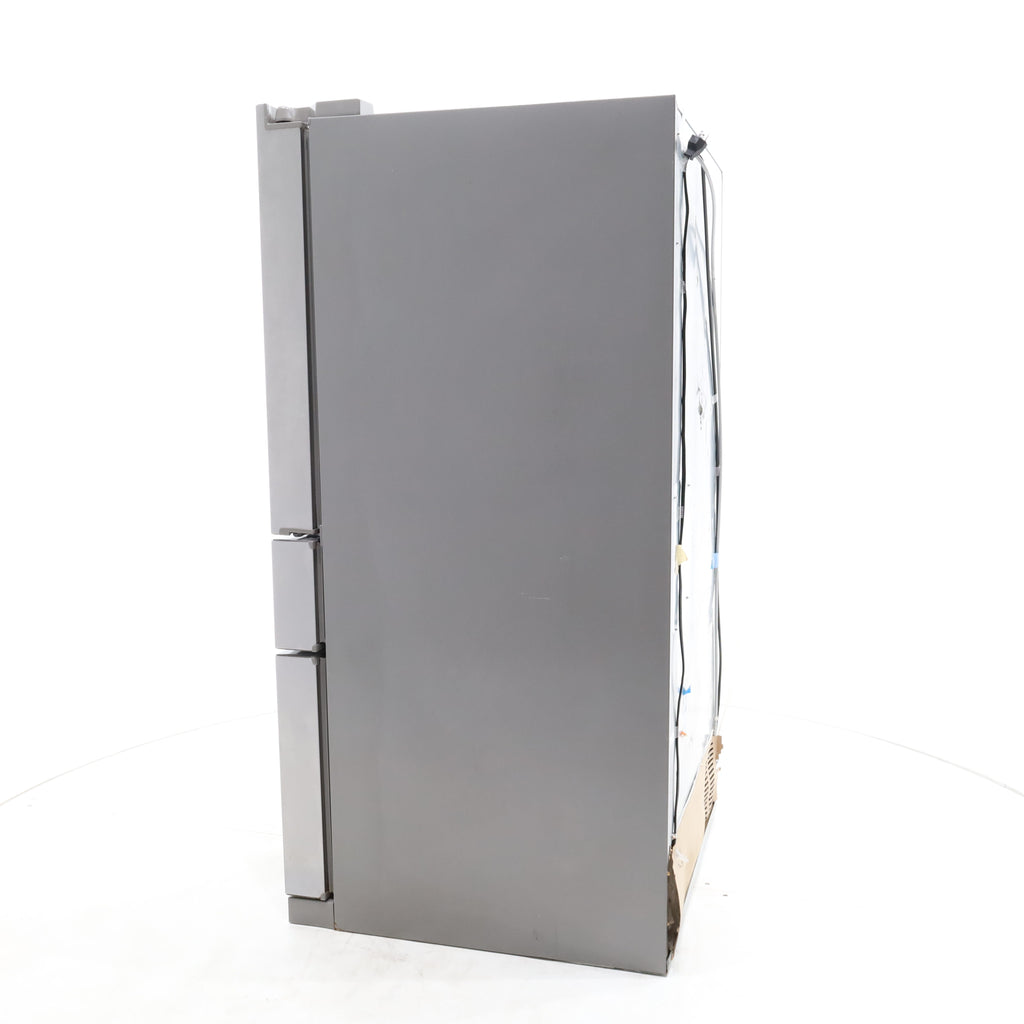 Pictures of Monochromatic Stainless Steel ENERGY STAR Whirlpool 25.8 cu. ft. 5 Door French Door Refrigerator with Dual Ice Makers - Certified Refurbished - Neu Appliance Outlet - Discount Appliance Outlet in Austin, Tx