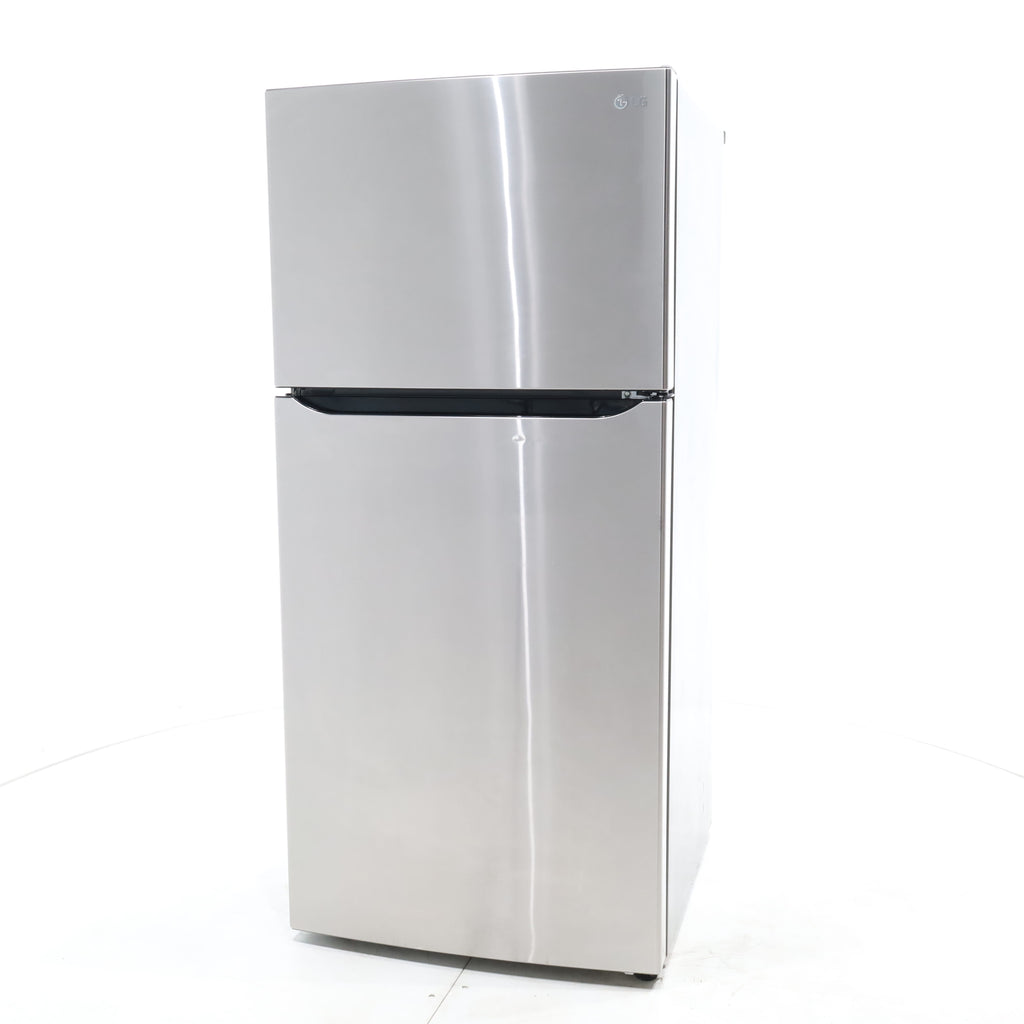 Pictures of 30" Wide Stainless Steel ENERGY STAR LG 20.2 cu. ft. Top Freezer Refrigerator with Reversible Door - Certified Refurbished - Neu Appliance Outlet - Discount Appliance Outlet in Austin, Tx