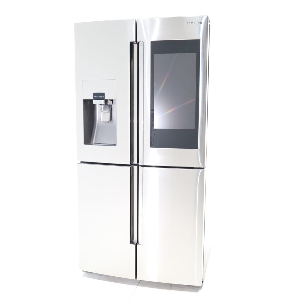 Pictures of Fingerprint - Proof Stainless Steel ENERGY STAR Samsung 28 cu. ft. 4 Door Flex French Door Refrigerator with Family Hub - Certified Refurbished - Neu Appliance Outlet - Discount Appliance Outlet in Austin, Tx