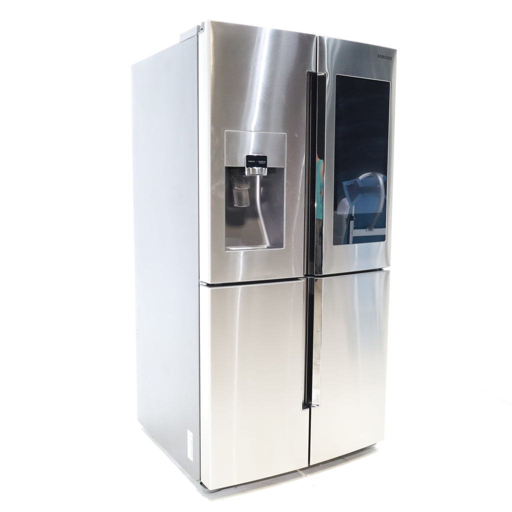 Pictures of Fingerprint - Proof Stainless Steel ENERGY STAR Samsung 28 cu. ft. 4 Door Flex French Door Refrigerator with Family Hub - Certified Refurbished - Neu Appliance Outlet - Discount Appliance Outlet in Austin, Tx