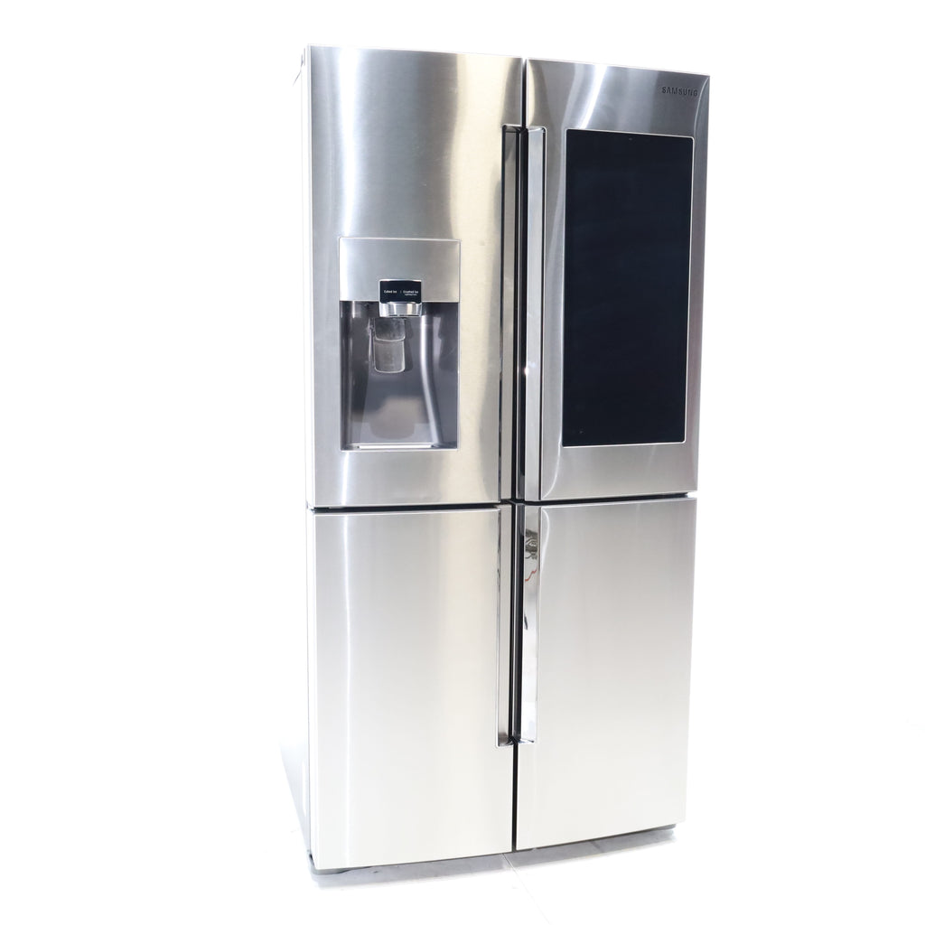 Pictures of Fingerprint - Proof Stainless Steel ENERGY STAR Samsung 28 cu. ft. 4 Door Flex French Door Refrigerator with Family Hub - Certified Refurbished - Neu Appliance Outlet - Discount Appliance Outlet in Austin, Tx