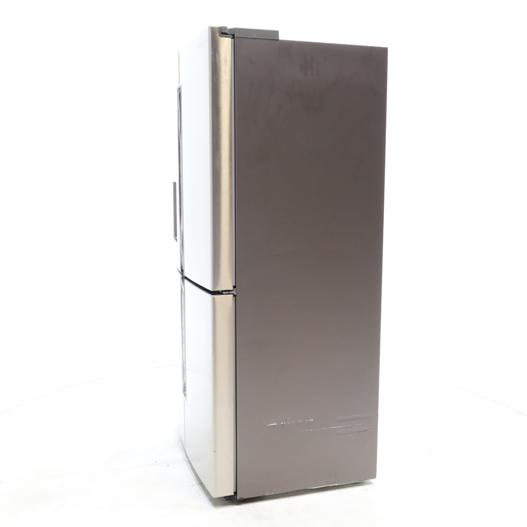 Pictures of Counter Depth Fingerprint-Resistant Stainless Steel ENERGY STAR Samsung 22.5 cu. ft. 4 Door French Door Refrigerator with FlexZone - Certified Refurbished - Neu Appliance Outlet - Discount Appliance Outlet in Austin, Tx