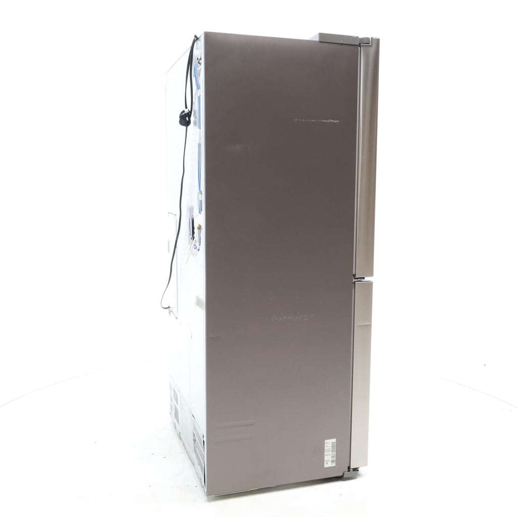 Pictures of Counter Depth Fingerprint-Resistant Stainless Steel ENERGY STAR Samsung 22.5 cu. ft. 4 Door French Door Refrigerator with FlexZone - Certified Refurbished - Neu Appliance Outlet - Discount Appliance Outlet in Austin, Tx