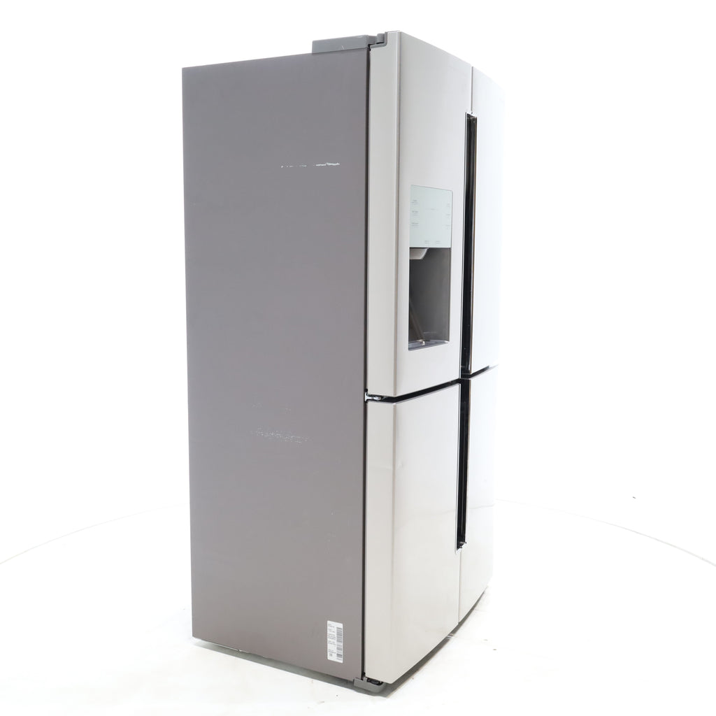 Pictures of Counter Depth Fingerprint-Resistant Stainless Steel ENERGY STAR Samsung 22.5 cu. ft. 4 Door French Door Refrigerator with FlexZone - Certified Refurbished - Neu Appliance Outlet - Discount Appliance Outlet in Austin, Tx