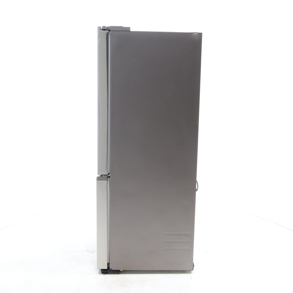 Pictures of 33 in. Wide Fingerprint Resistant Stainless Steel ENERGY STAR Smart Samsung  17.5 cu. ft. 3 Door French Door Refrigerator with Internal Ice Maker - Scratch & Dent - Moderate - Neu Appliance Outlet - Discount Appliance Outlet in Austin, Tx