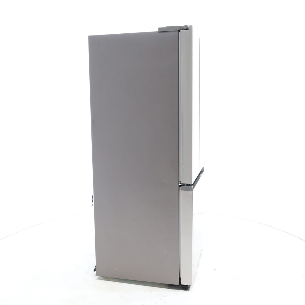 Pictures of 33 in. Wide Fingerprint Resistant Stainless Steel ENERGY STAR Smart Samsung  17.5 cu. ft. 3 Door French Door Refrigerator with Internal Ice Maker - Scratch & Dent - Moderate - Neu Appliance Outlet - Discount Appliance Outlet in Austin, Tx