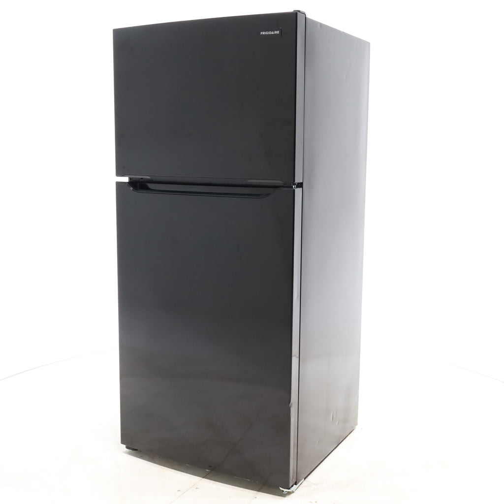 Pictures of Black Frigidaire 18.3 cu. ft. Top Freezer Refrigerator with Even Temp Cooling System - Scratch & Dent - Moderate - Neu Appliance Outlet - Discount Appliance Outlet in Austin, Tx