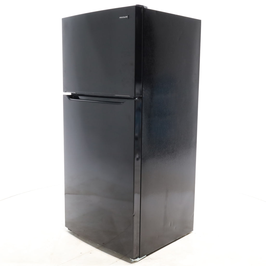 Pictures of Black Frigidaire 18.3 cu. ft. Top Freezer Refrigerator with Even Temp Cooling System - Scratch & Dent - Moderate - Neu Appliance Outlet - Discount Appliance Outlet in Austin, Tx