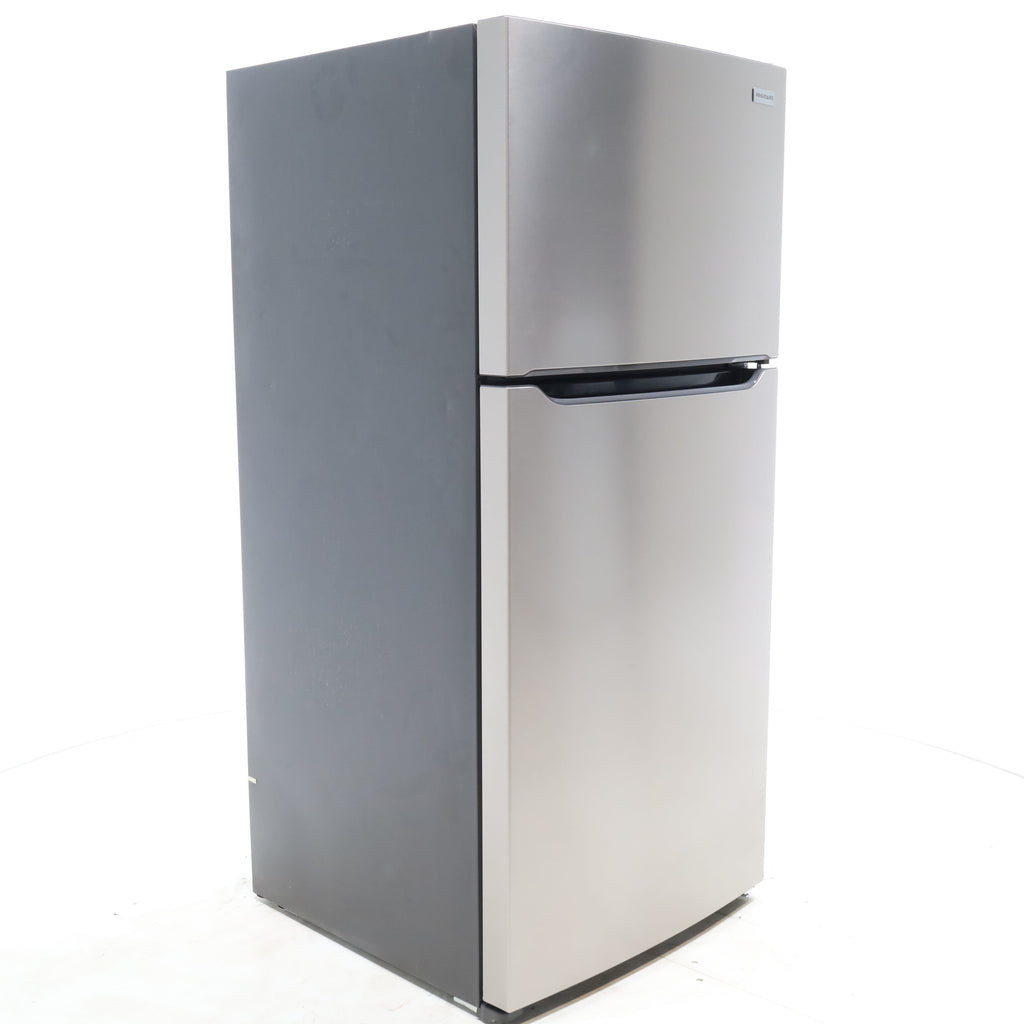 Pictures of 30 in. Wide EasyCare Stainless Steel Frigidaire 20.0 cu. ft. Top Freezer Refrigerator with EvepTemp Cooling System - Scratch & Dent - Minor - Neu Appliance Outlet - Discount Appliance Outlet in Austin, Tx