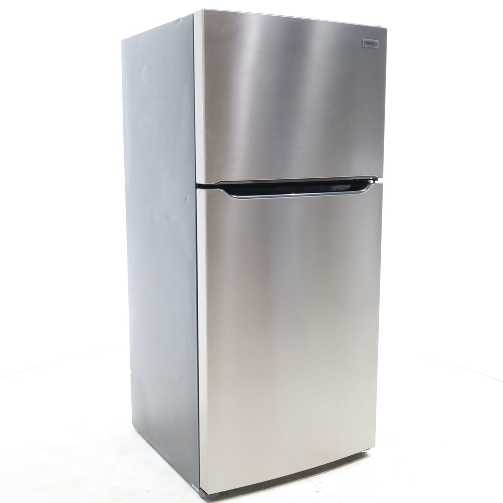 Pictures of 30 in. Wide EasyCare Stainless Steel Frigidaire 20.0 cu. ft. Top Freezer Refrigerator with EvepTemp Cooling System - Scratch & Dent - Minor - Neu Appliance Outlet - Discount Appliance Outlet in Austin, Tx