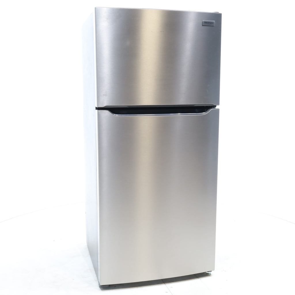 Pictures of 30 in. Wide EasyCare Stainless Steel Frigidaire 20.0 cu. ft. Top Freezer Refrigerator with EvepTemp Cooling System - Scratch & Dent - Minor - Neu Appliance Outlet - Discount Appliance Outlet in Austin, Tx