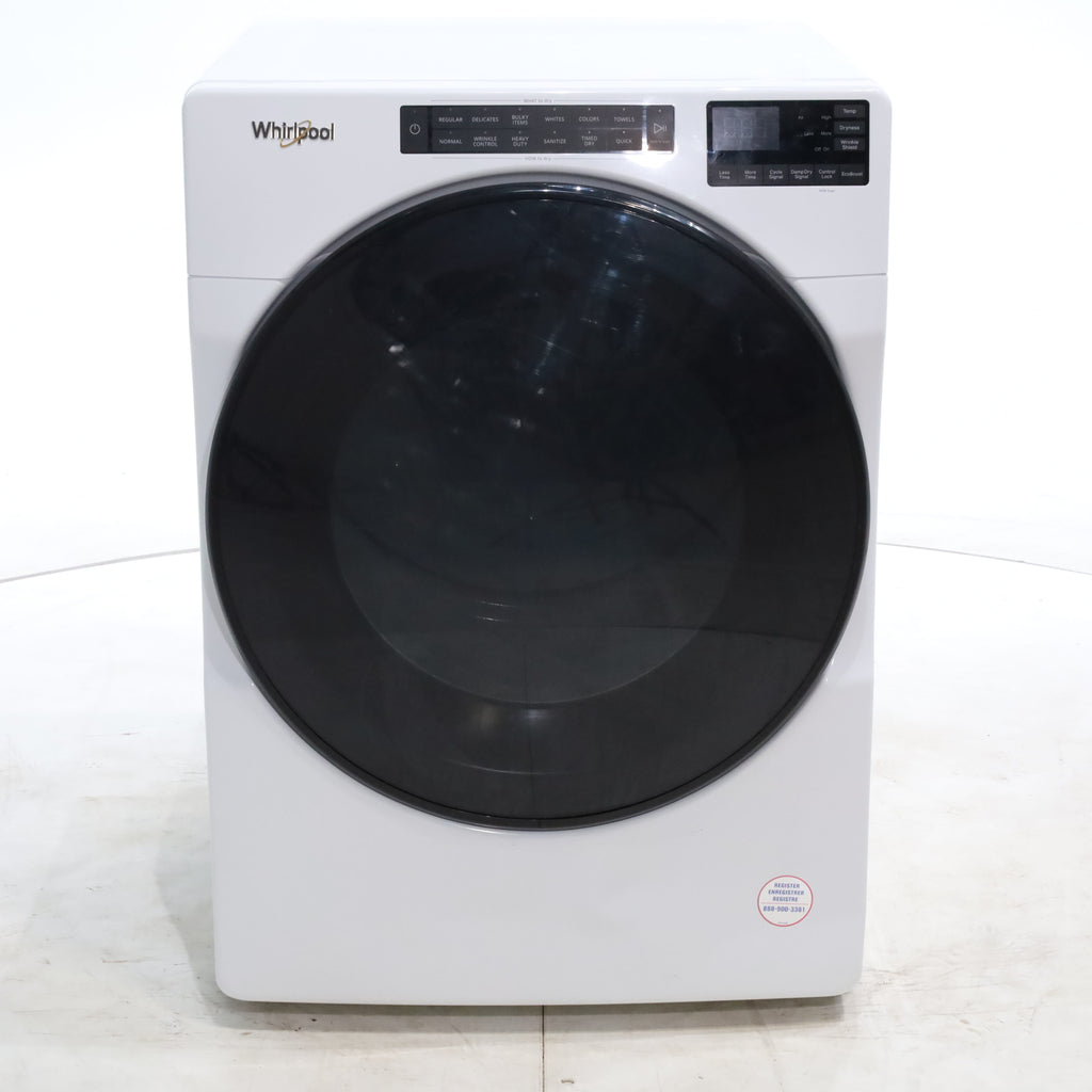 Pictures of ENERGY STAR Whirlpool 7.4 cu. ft. Front Load Electric Dryer with Advanced Moisture Sensing - Scratch & Dent - Minor - Neu Appliance Outlet - Discount Appliance Outlet in Austin, Tx