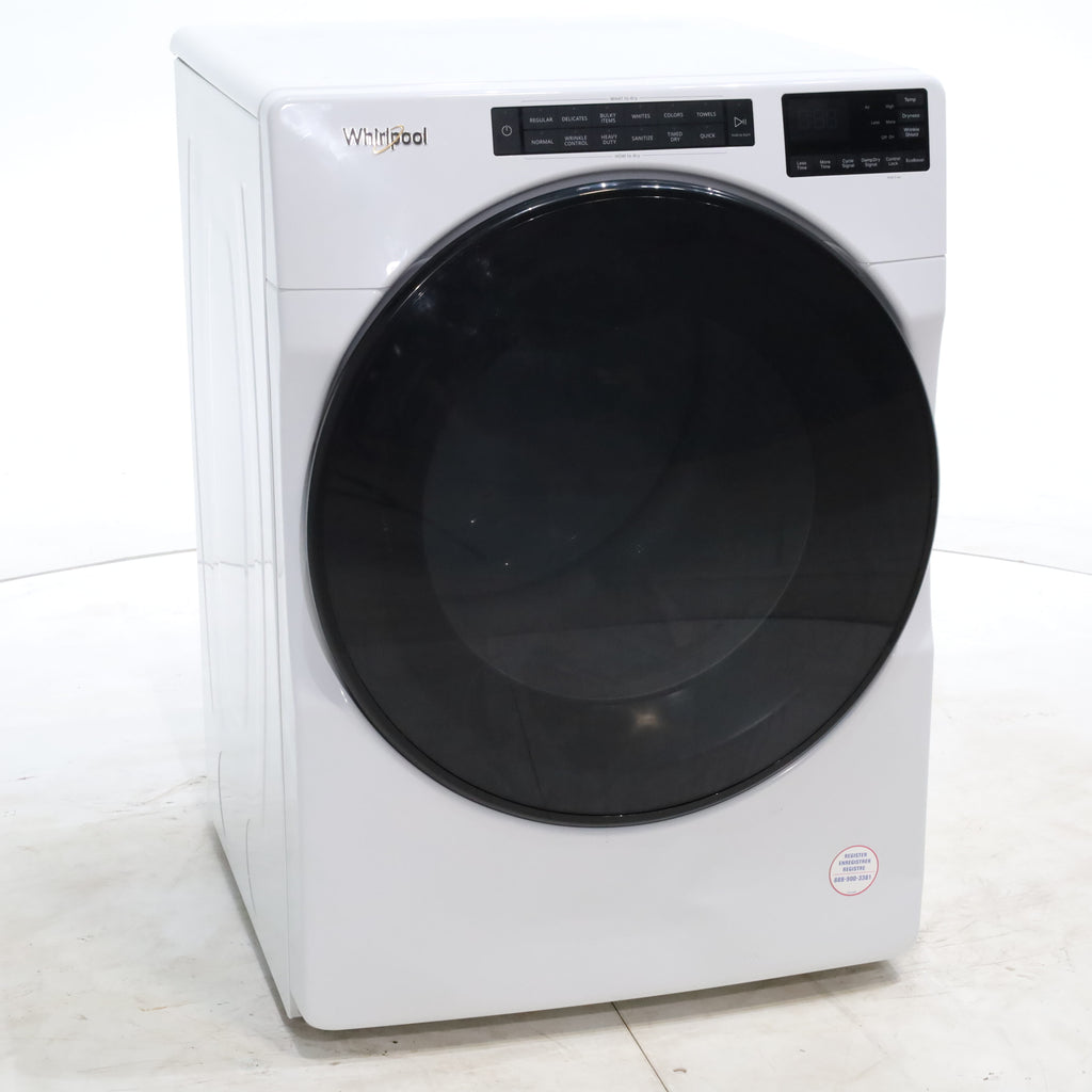 Pictures of ENERGY STAR Whirlpool 7.4 cu. ft. Front Load Electric Dryer with Advanced Moisture Sensing - Scratch & Dent - Minor - Neu Appliance Outlet - Discount Appliance Outlet in Austin, Tx