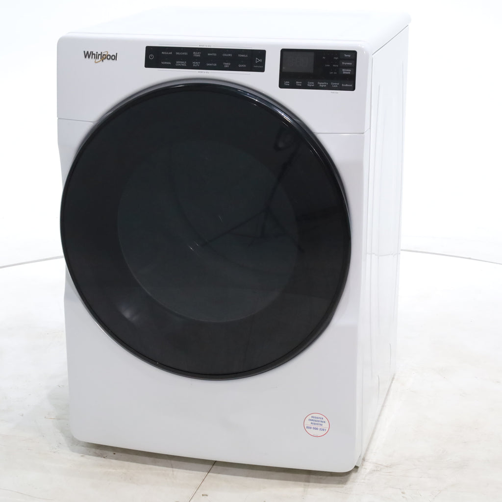 Pictures of ENERGY STAR Whirlpool 7.4 cu. ft. Front Load Electric Dryer with Advanced Moisture Sensing - Scratch & Dent - Minor - Neu Appliance Outlet - Discount Appliance Outlet in Austin, Tx