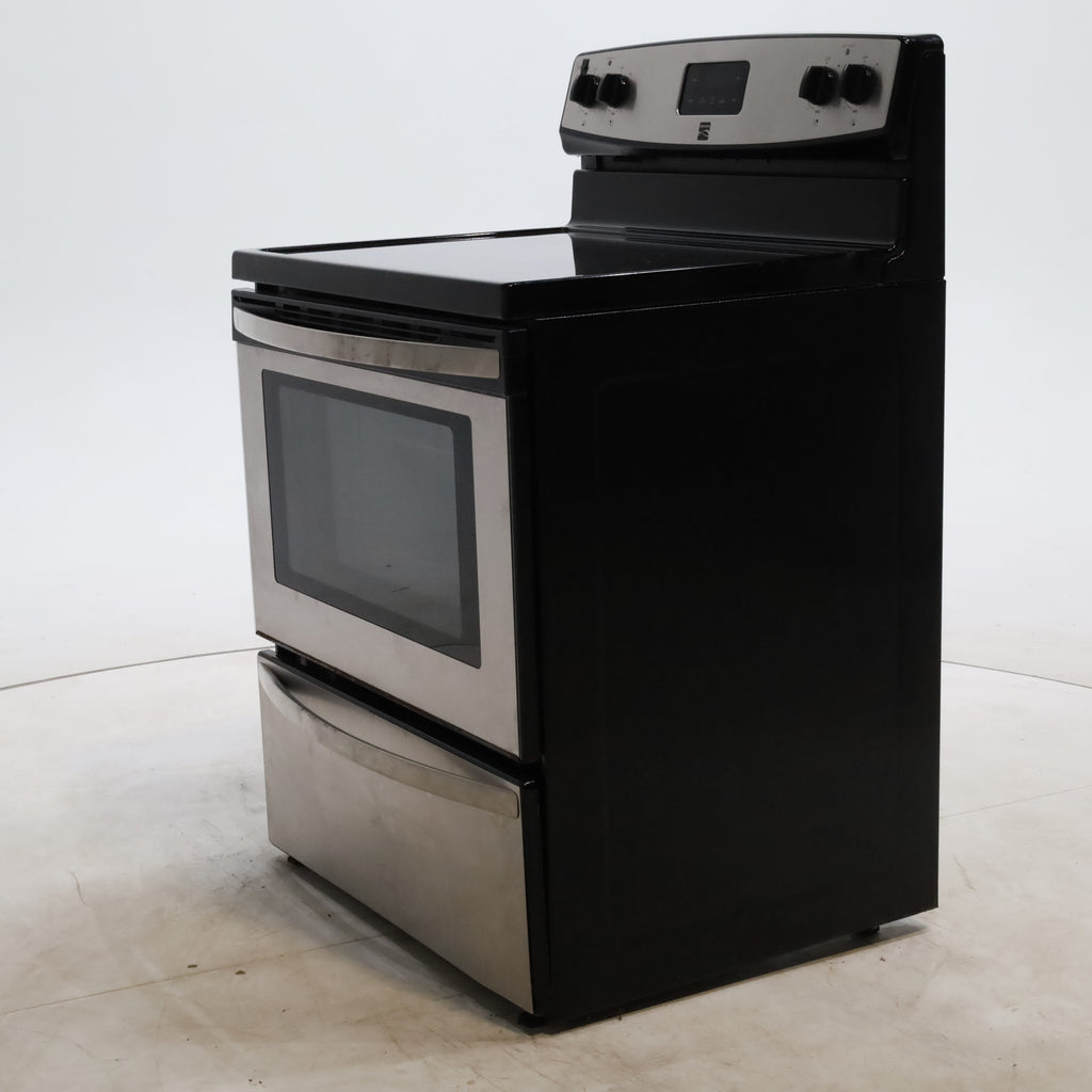 Pictures of Stainless Steel Kenmore 4.9 cu. ft. 4 Heating Element Freestanding Electric Range with Smooth Cooktop - Certified Refurbished - Neu Appliance Outlet - Discount Appliance Outlet in Austin, Tx