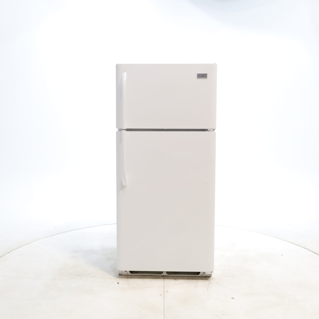 Pictures of White Frigidaire 18 cu ft. Top Freezer Refrigerator with Ready Select Controls - Certified Refurbished - Neu Appliance Outlet - Discount Appliance Outlet in Austin, Tx