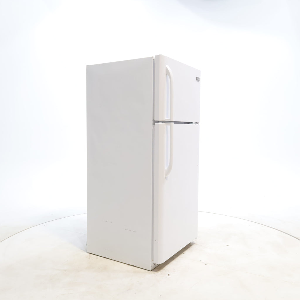 Pictures of White Frigidaire 18 cu ft. Top Freezer Refrigerator with Ready Select Controls - Certified Refurbished - Neu Appliance Outlet - Discount Appliance Outlet in Austin, Tx