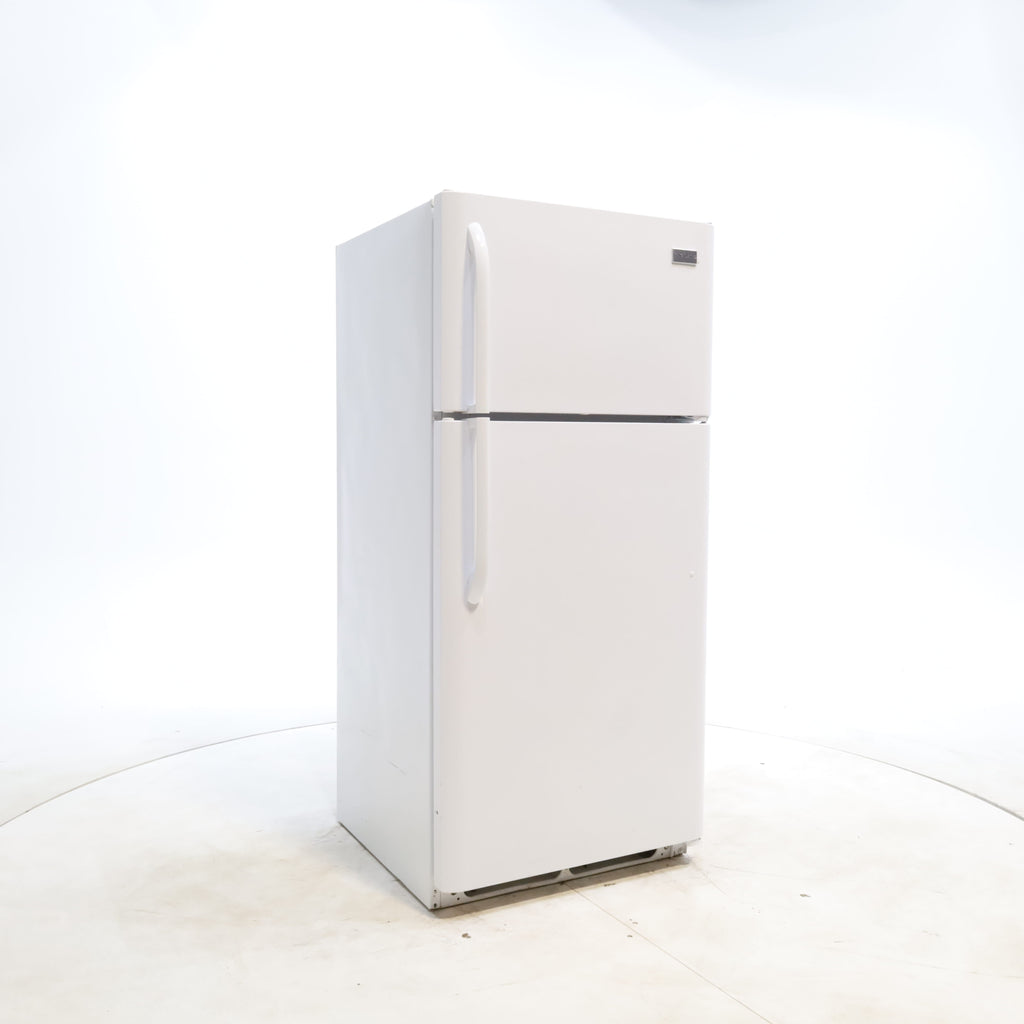 Pictures of White Frigidaire 18 cu ft. Top Freezer Refrigerator with Ready Select Controls - Certified Refurbished - Neu Appliance Outlet - Discount Appliance Outlet in Austin, Tx