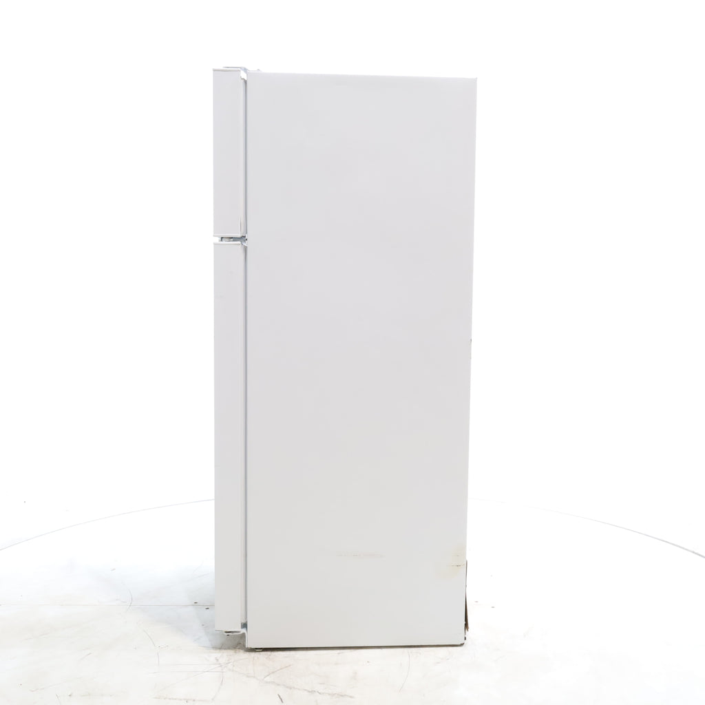 Pictures of White GE 18.2 cu. ft. Top Freezer Refrigerator with Reversible Hinges - Certified Refurbished - Neu Appliance Outlet - Discount Appliance Outlet in Austin, Tx