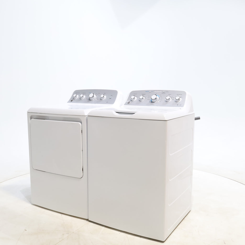 Pictures of ENERGY STAR GE. 4.6 cu ft Top Load Washer with Deep Fill and GE 7.2 cu ft Electric Dryer with HE Sensor - Certified Refurbished - Neu Appliance Outlet - Discount Appliance Outlet in Austin, Tx