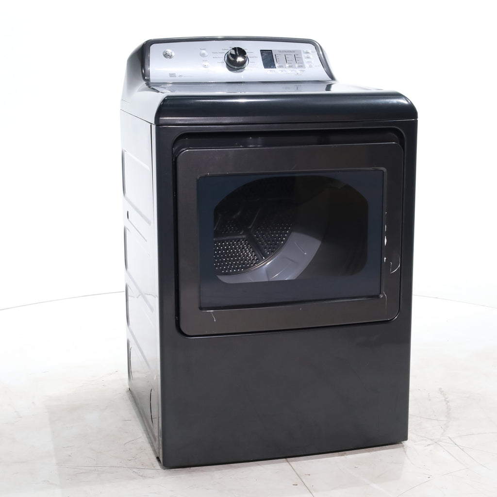 Pictures of Diamond Gray ENERGY STAR GE 7.4 cu. ft. Electric Dryer with HE Sensor Dry Technology - Certified Refurbished - Neu Appliance Outlet - Discount Appliance Outlet in Austin, Tx