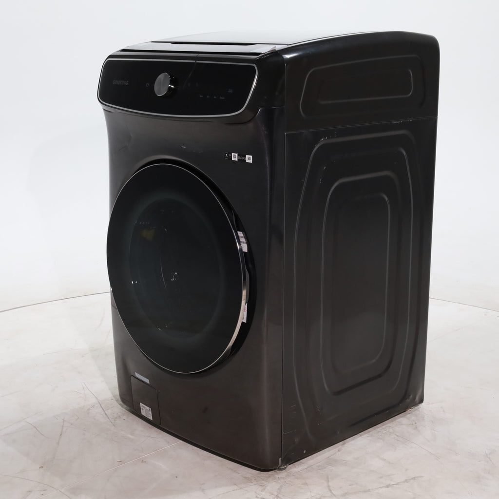 Pictures of Brushed Black ENERGY STAR Samsung FlexWash 6.0 cu. ft. Frontload Washing Machine with Dual Washers - Scratch & Dent - Minor - Neu Appliance Outlet - Discount Appliance Outlet in Austin, Tx