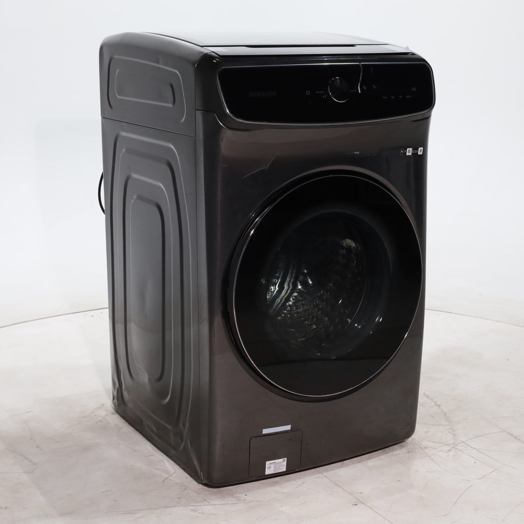 Pictures of Brushed Black ENERGY STAR Samsung FlexWash 6.0 cu. ft. Frontload Washing Machine with Dual Washers - Scratch & Dent - Minor - Neu Appliance Outlet - Discount Appliance Outlet in Austin, Tx