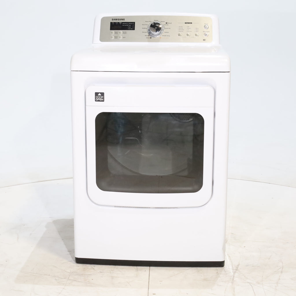 Pictures of Samsung 7.4 cu ft Steam Gas Dryer with 11 Dry Cycles and Remaining Time - Neu Appliance Outlet - Discount Appliance Outlet in Austin, Tx