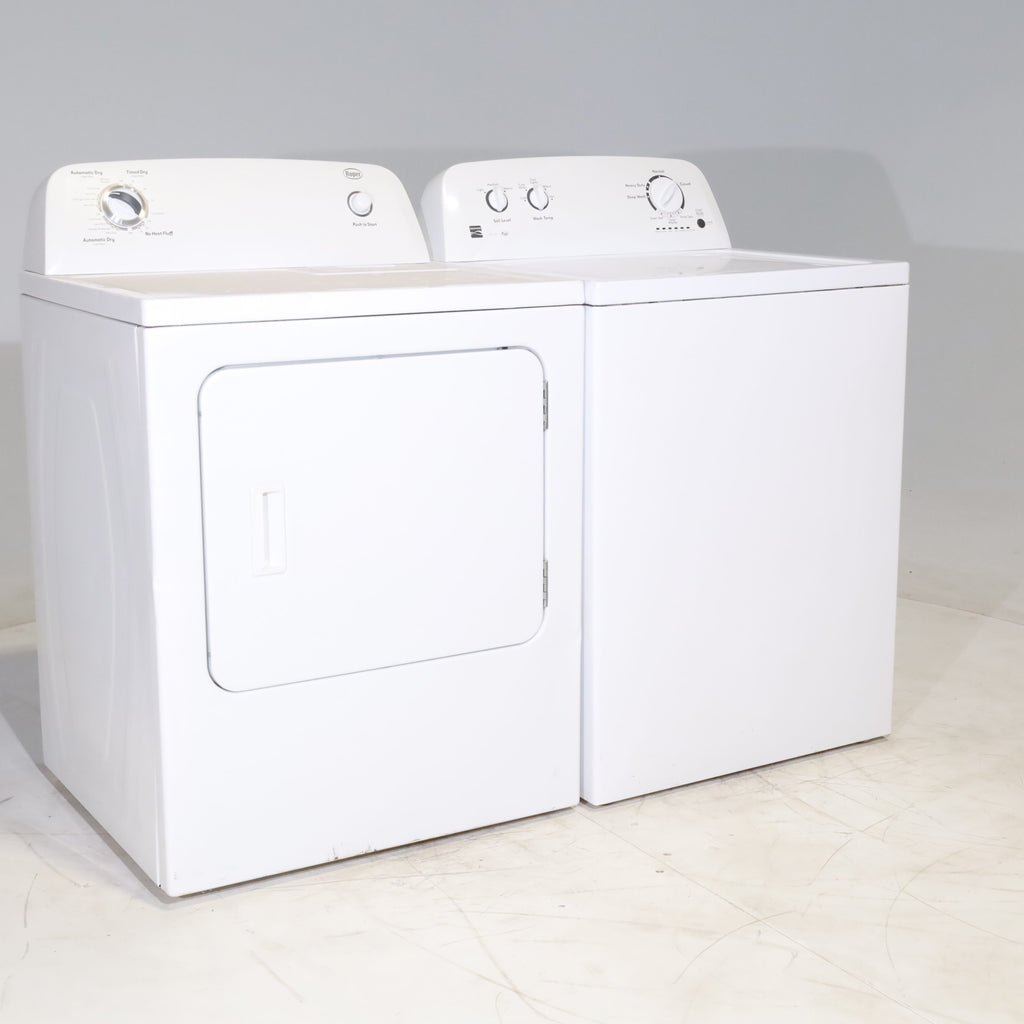 Pictures of HE Kenmore 3.3 cu ft Top Load Washer with Center Agitator and Roper 6.5 cu. ft. Electric Dryer with Reversible Door - Certified Refurbished - Neu Appliance Outlet - Discount Appliance Outlet in Austin, Tx