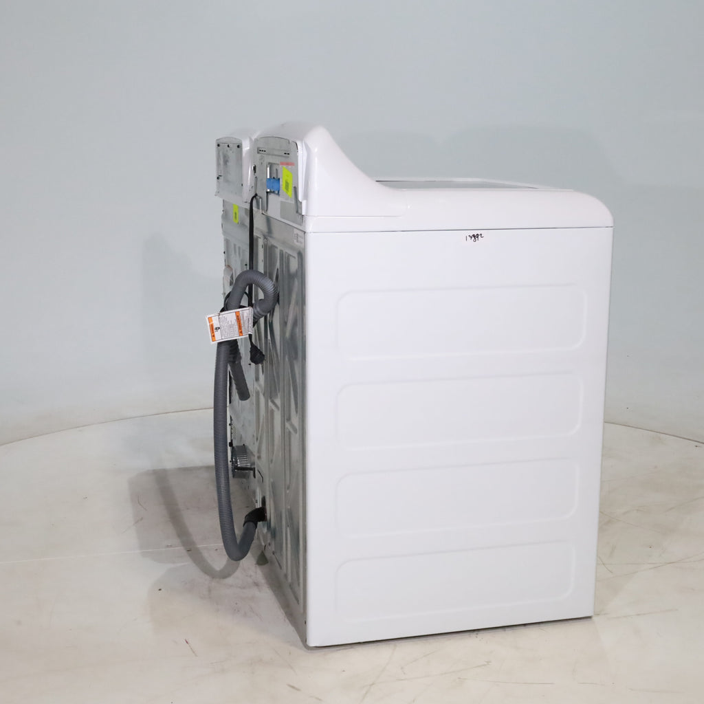 Pictures of GE 4.5 cu. ft. Top Load Washer with Water Level Control and 6.2 cu. ft. Gas Dryer with up to 120 ft. Venting - Scratch & Dent - Minor - Neu Appliance Outlet - Discount Appliance Outlet in Austin, Tx